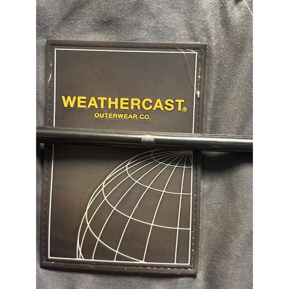 Weatherproof Black Full-Zip Jacket With Zipper Pockets & High Collarxl - Picture 8 of 13